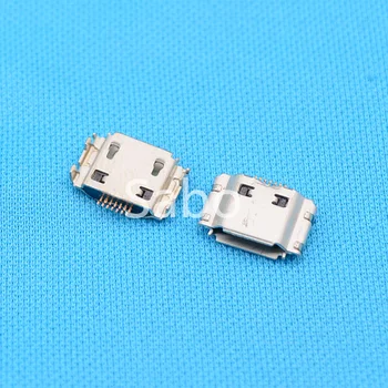 10 adet mikro usb jack konnektörü Dişi 7 pin samsung için şarj soketi I9000 S8000 S5630C S5620 S5660 I8910 I9003 I9008 I9020