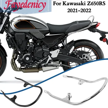 2022 Z650 RS Motosiklet Çelik Arka Yolcu Pillion Koltuk El Kapmak Bar Ray Kolu Kawasaki Z650RS Z 650RS 2021 Aksesuarları