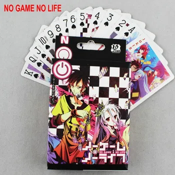 Anime HAYIR OYUN NO YAŞAM Poker Kartları Cosplay Kurulu Oyun Kartları Kutusu Ücretsiz Kargo İle
