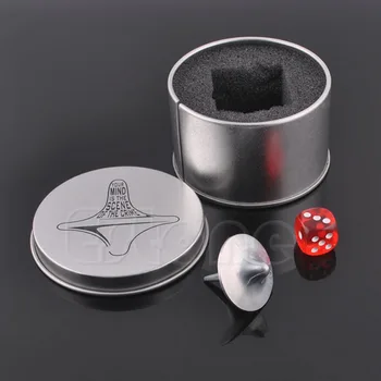 Başlangıç Totem Çinko Alaşım Gümüş fırıldak oyuncağı Doğru Çoğaltma Zar ve Hediye Kutusu A2UB