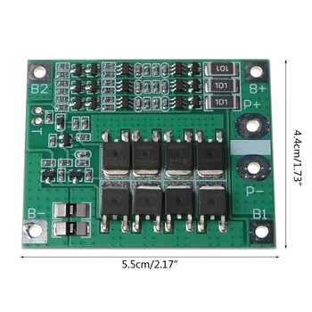 D57D 3S 12A 12V 18650 Li-İon Lityum pil şarj cihazı BMS Koruma PCB kartı